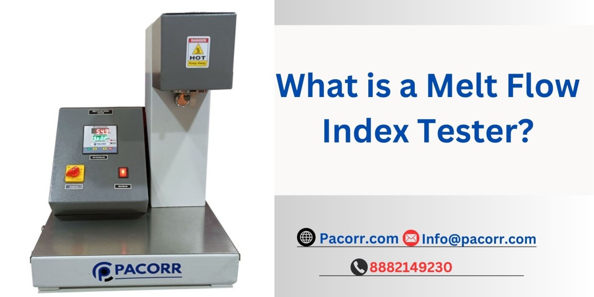 Understanding the Importance of a Melt Flow Index Tester in Plastic Manufacturing