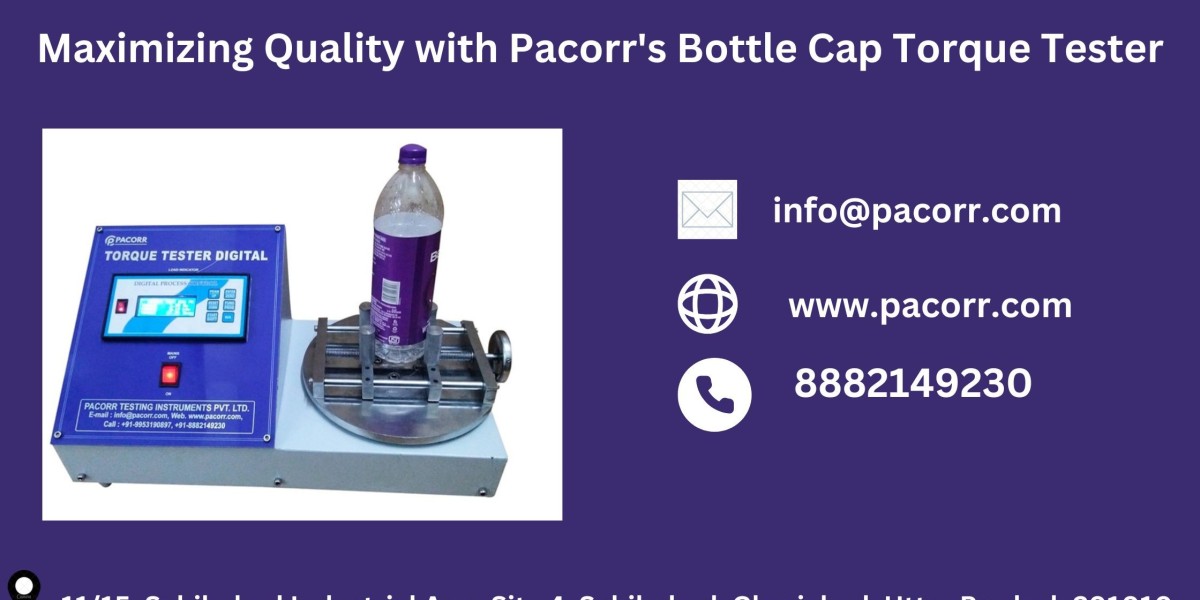 Bottle Cap Torque Tester for the Pharmaceutical Industry: A Packaging Revolution