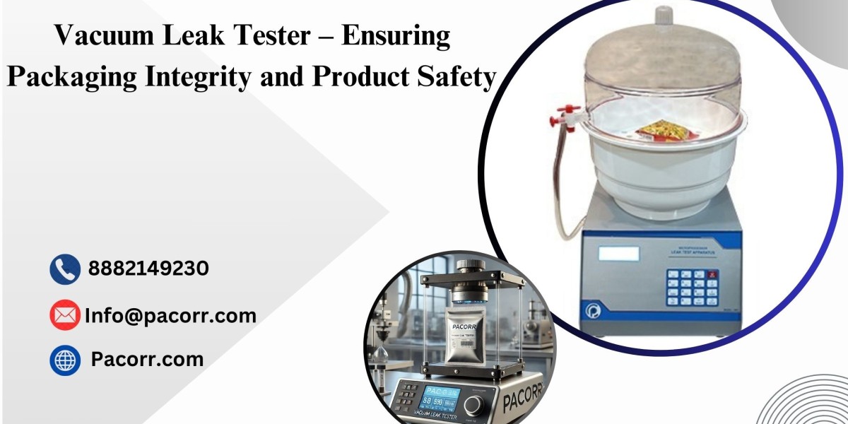 Vacuum Leak Tester Essential for Ensuring Packaging Integrity